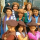 Members of the Radical Brownies, a new girls group out of Oakland, Calif., loosely based on the community-oriented principles of the Black Panthers
Facebook